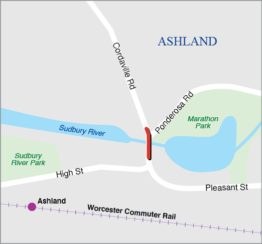 ASHLAND: BRIDGE REPLACEMENT, A-14-006, CORDAVILLE ROAD OVER SUDBURY RIVER